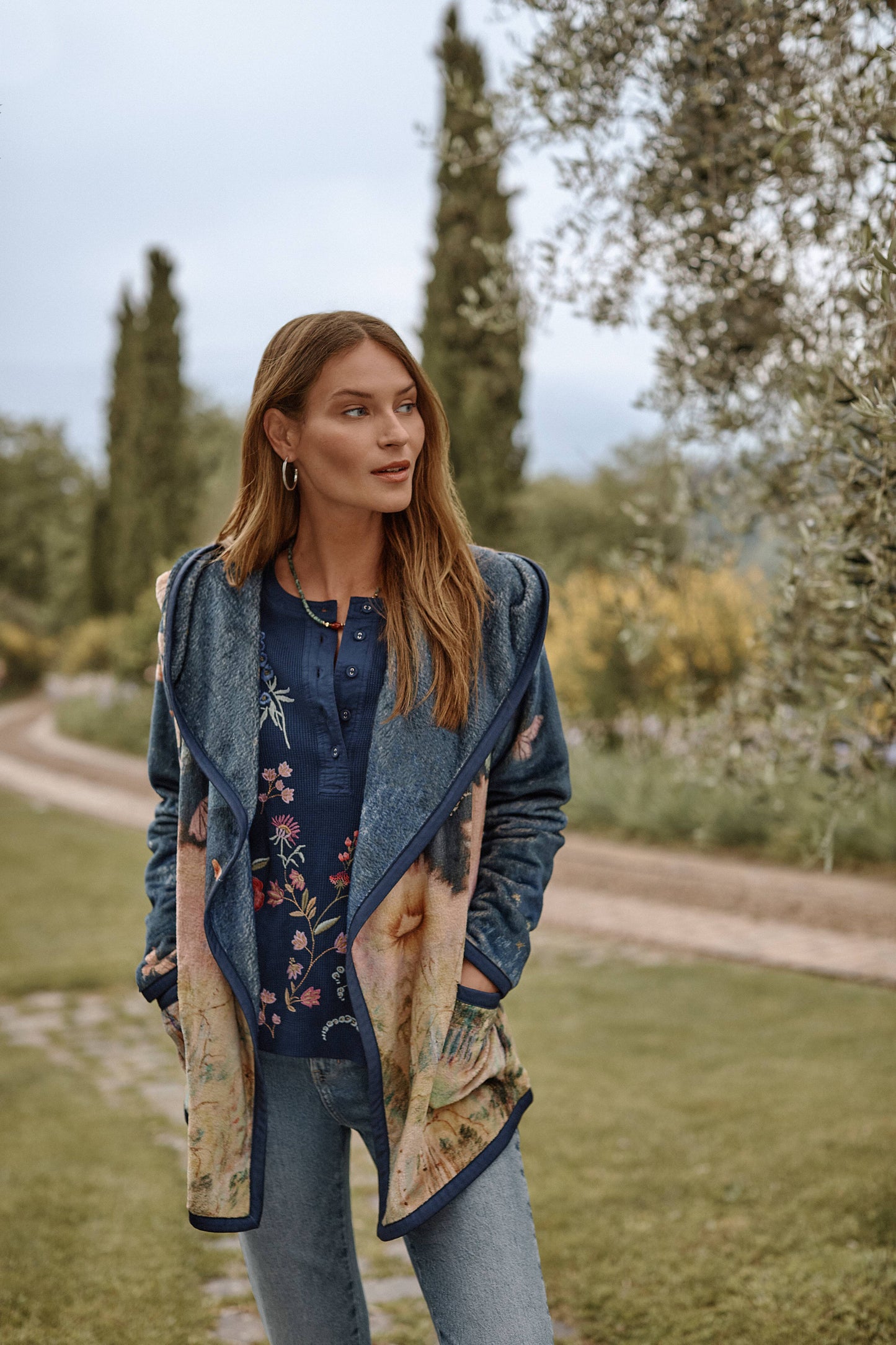 Joan Sherpa Jacket - Aurelius
