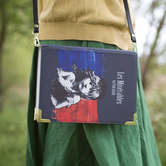 Les Miserables Book Crossbody Vegan Handbag - Small