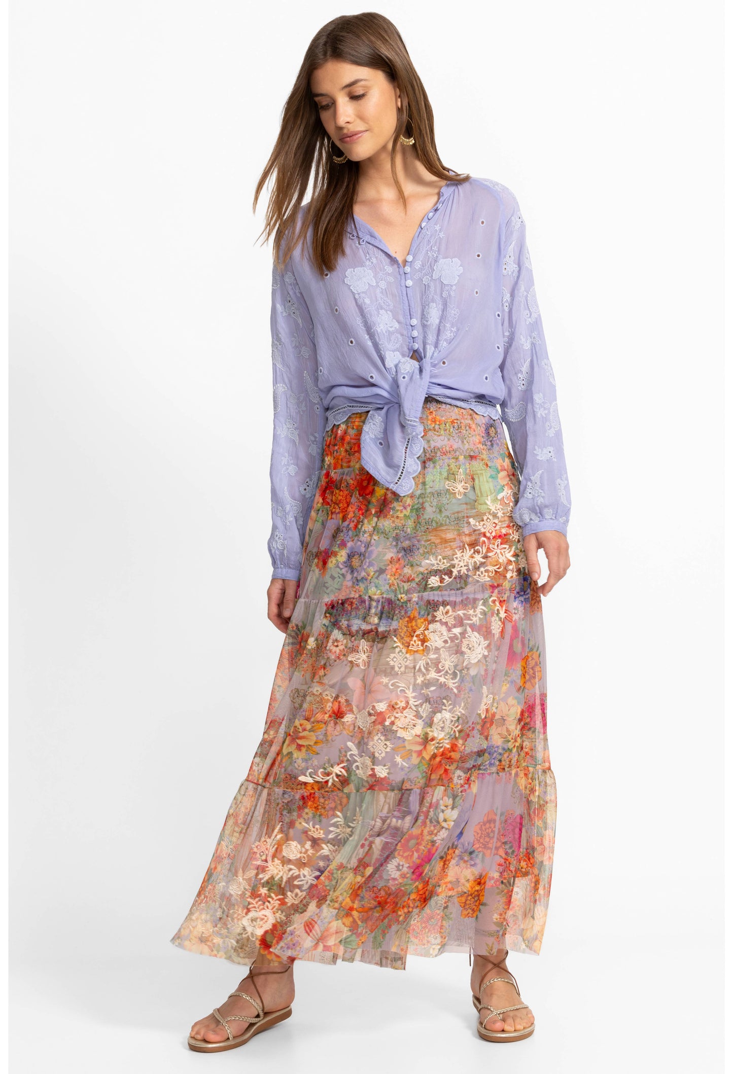 Katy Mesh Skirt - Asteria