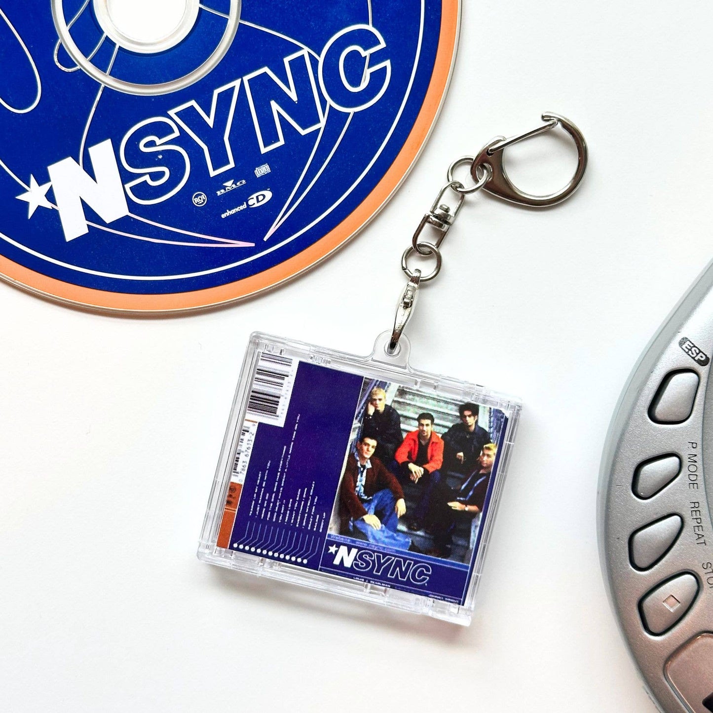 'Hit Clips' Mini CD Case Keychain - NSYNC 1 - I Want You Back