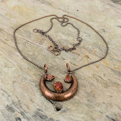 Carnelian Raw Necklace