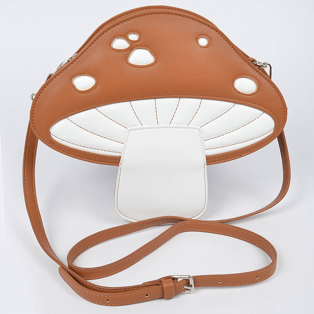 Mushroom Clutch - Camel