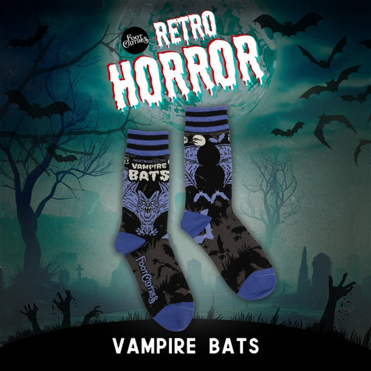 Vampire Bats Crew Socks - La De Da