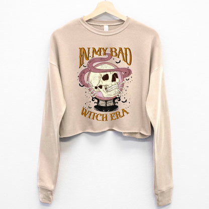 In My Bad Witch Era Halloween Cropped Sweatshirt