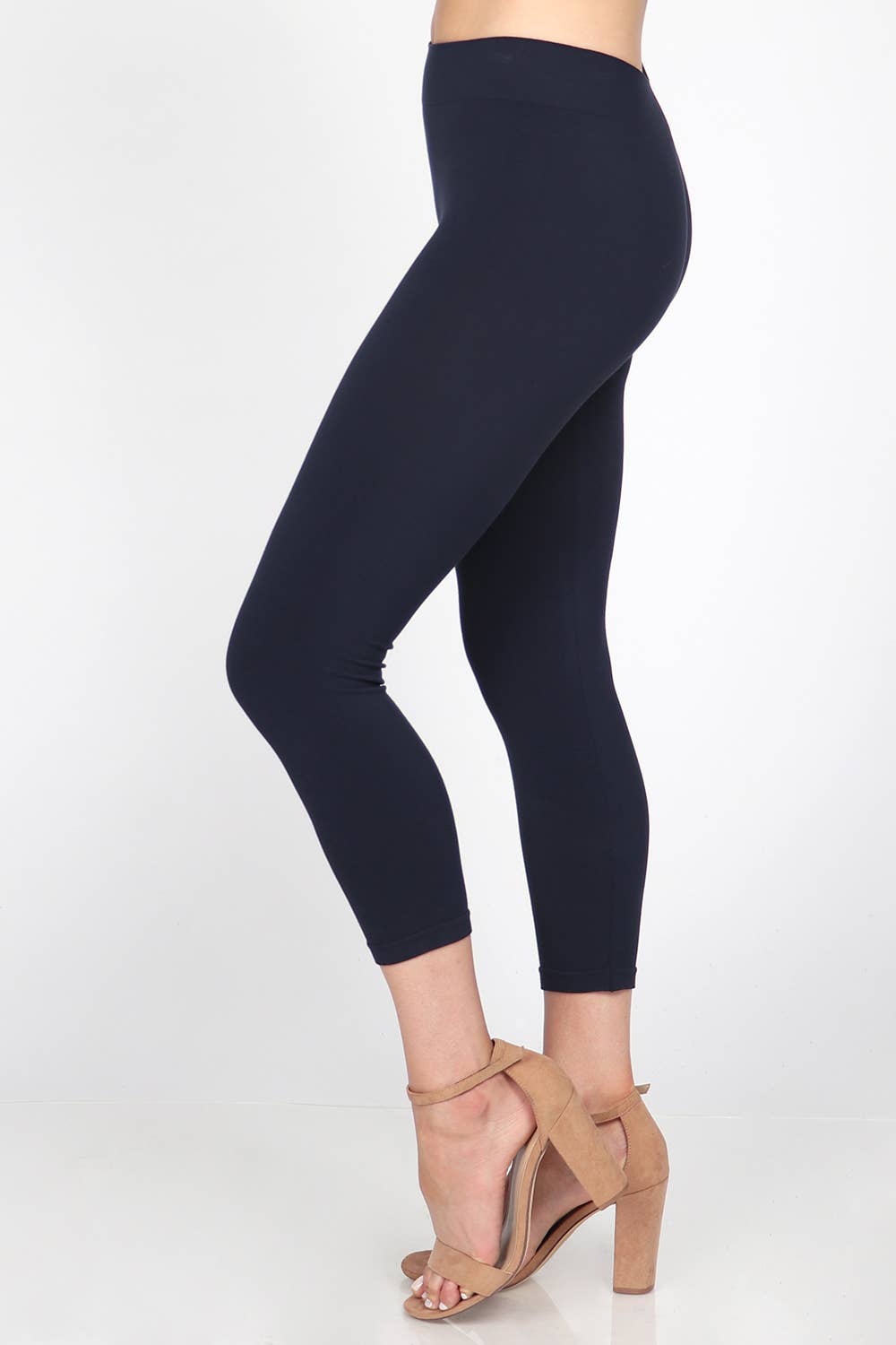 The Classic Cropped Legging - Black