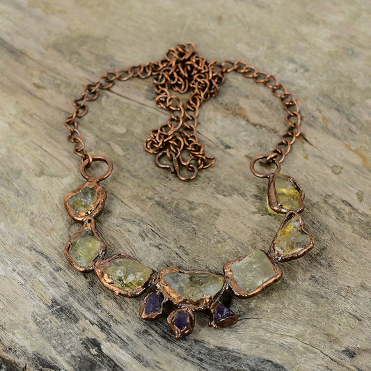 Citrine Raw Necklace