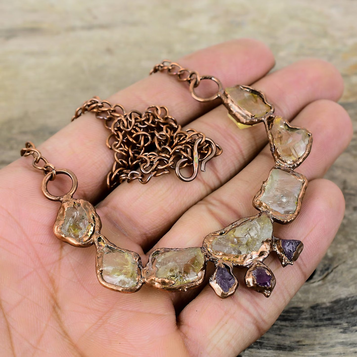 Citrine Raw Necklace
