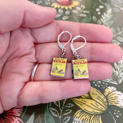 Earrings Book Locket Matilda