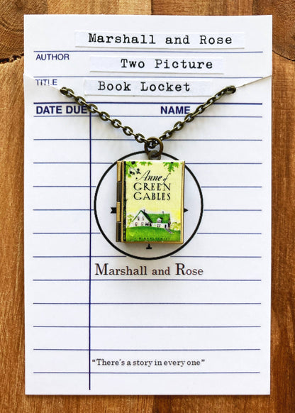 Book Locket Anne of Green Gables - Home - Bronze
