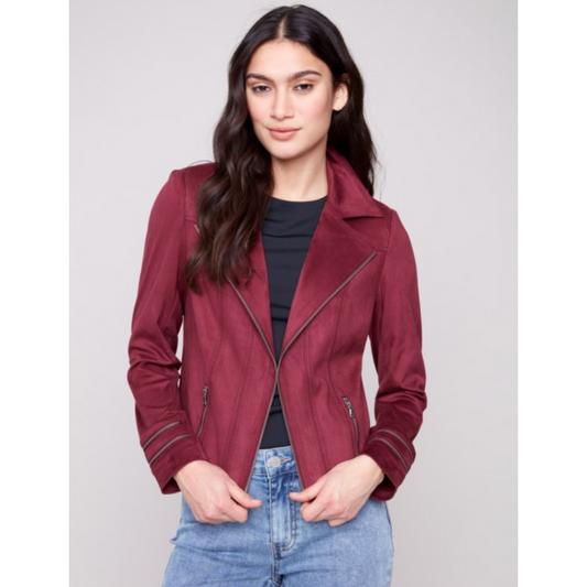 Vintage Faux Leather Jacker