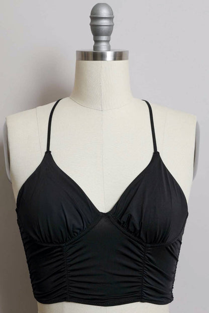 Ruched Bralette - Multiple Colors