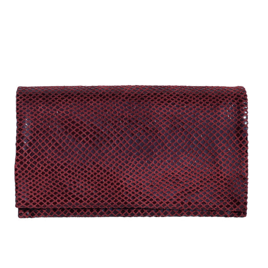 Gio Handcrafted Leather Wallet - Burgundy
