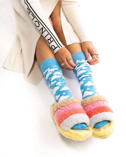 '80s Cloud Slouch Sock