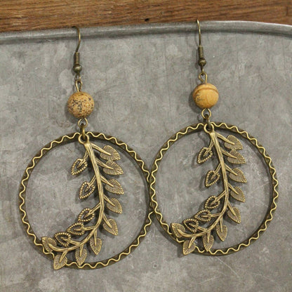 All Branched Out Stone Dangle Earrings