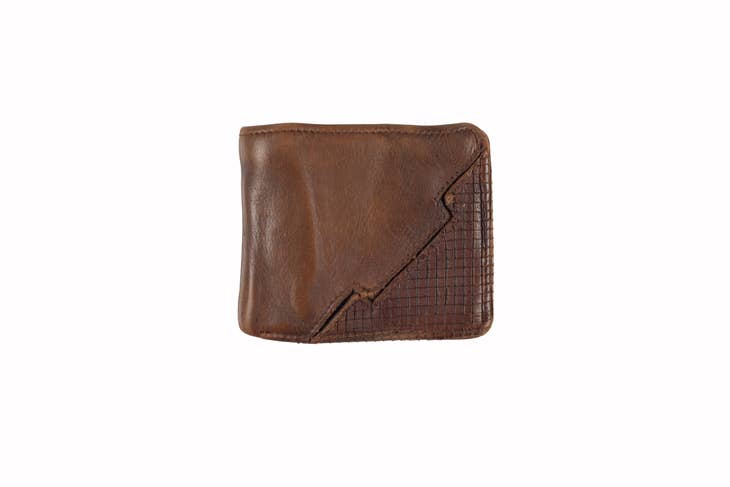 Walnut Gianni Men's Bi-Fold Wallet - La De Da