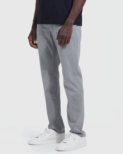 Grey Wash Straight Fit Jeans