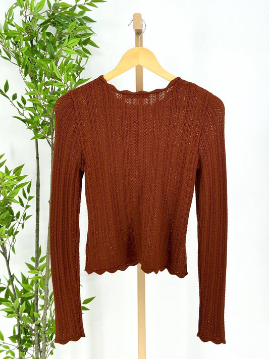 Henley Sweater Top