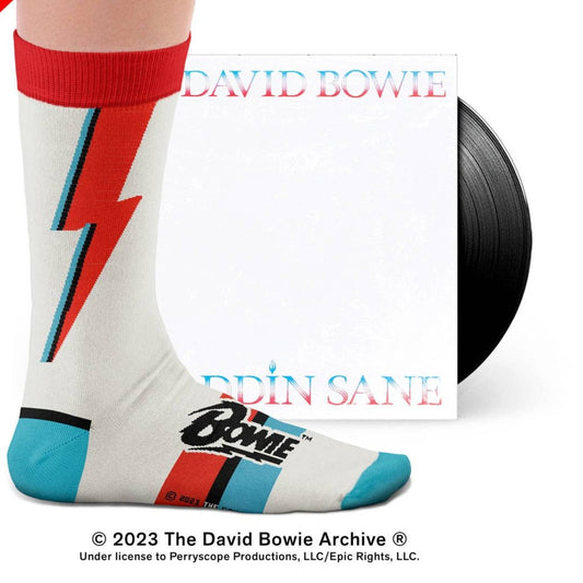 David Bowie Aladdin Sane Socks