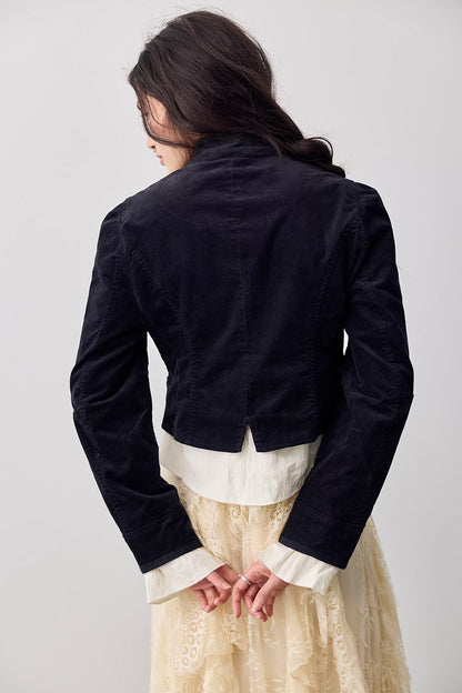 Cloud Nine Ruffle Band Jacket