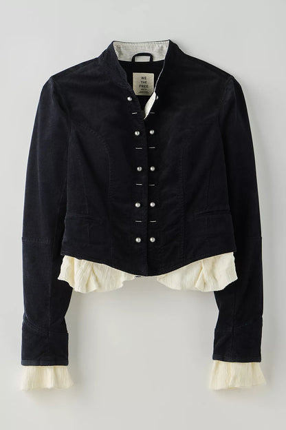 Cloud Nine Ruffle Band Jacket