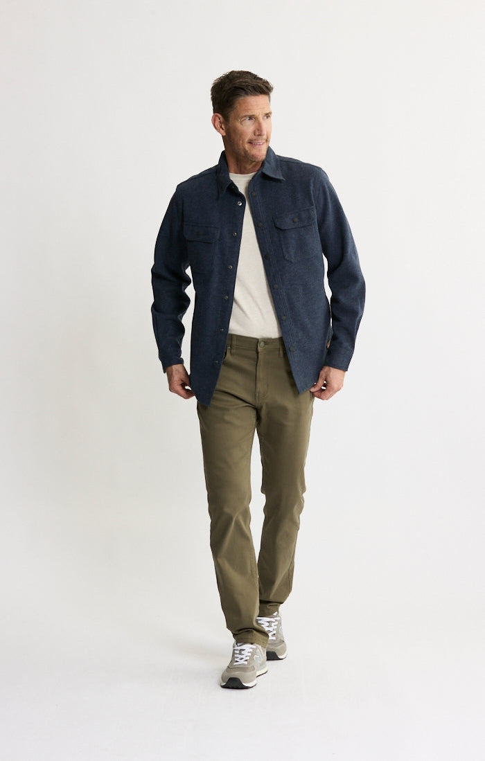Lyocell Twill 5-Pocket Pants - Army