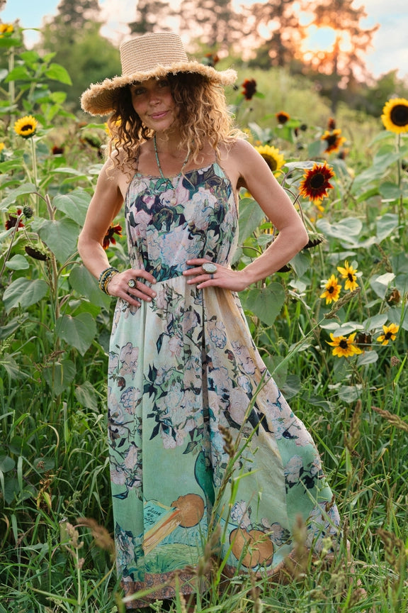 I Paint My Dream Bohéme Slip Dress