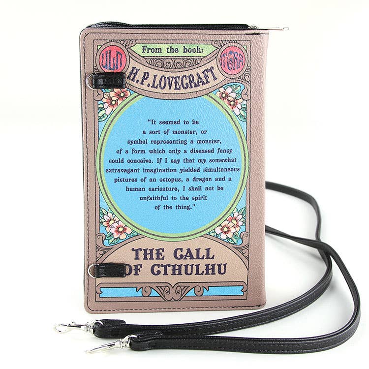 The Call of Cthulhu Book Clutch/Crossbody Bag