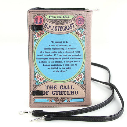 The Call of Cthulhu Book Clutch/Crossbody Bag
