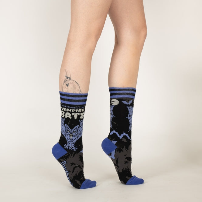 Vampire Bats Crew Socks - La De Da