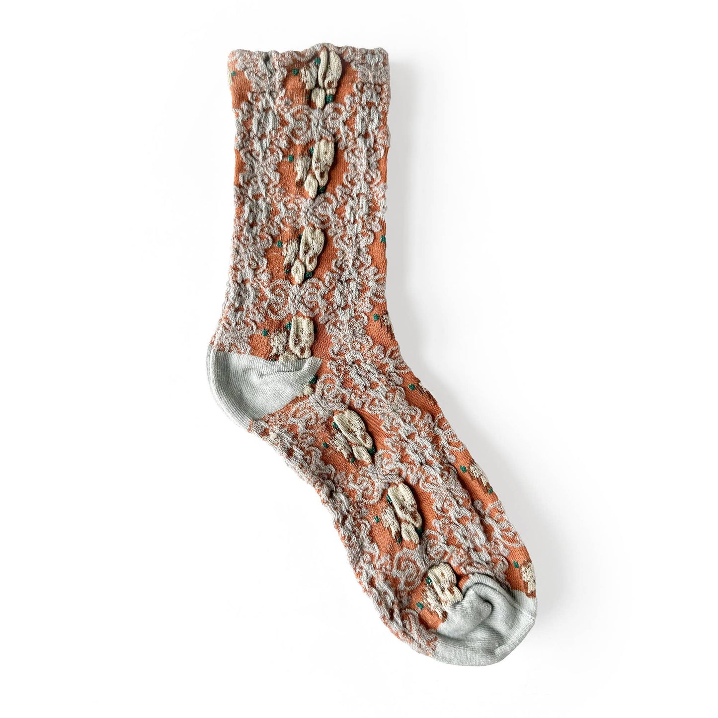 Candace Socks - White Lace