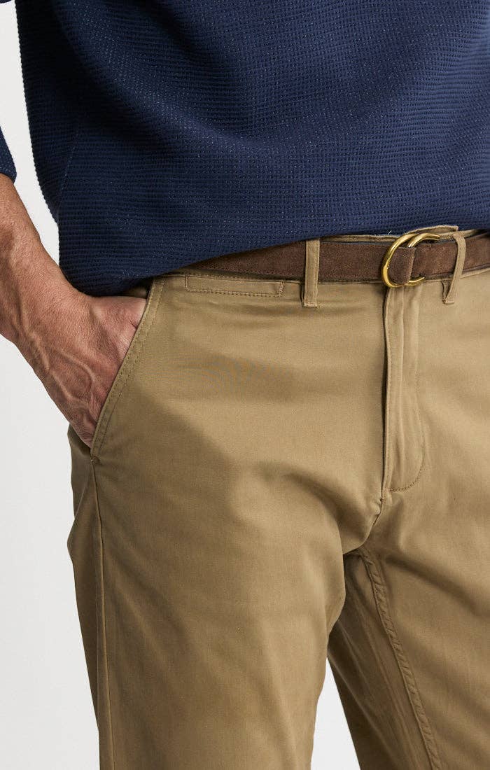 Bowie Stretch Chino Pants - Khaki