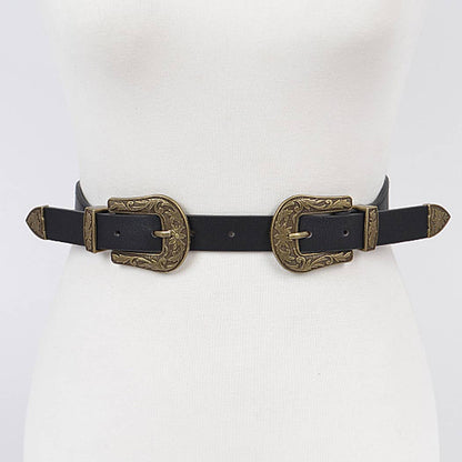 Multi Functional Antique Inspired Belt - Antique Gold
