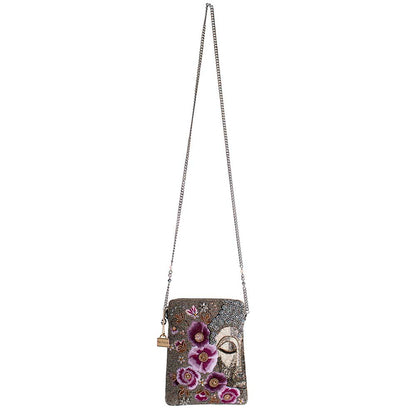 Karma Mini Beaded Crossbody Handbag