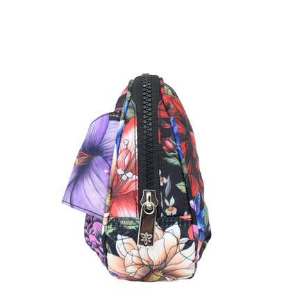 Wanderlust Quilted Fabric Fanny Pack