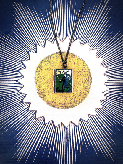 Book Locket The Princess Bride - Bronze