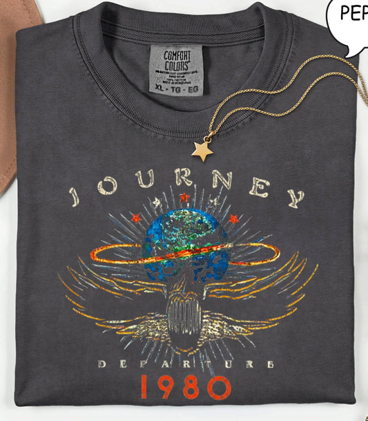 Retro 1980 Journey Graphic Tee