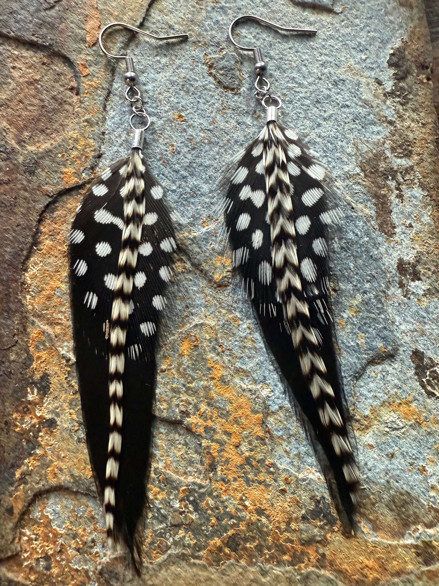 Wild Spirit Feather Earrings – Handmade Tribal Jewelry