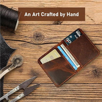 Tuzech Leather Bifold Wallet