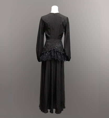 Victorian Style Lace Maxi Dress