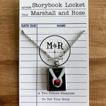 Book Locket Twilight - Stainless Steel