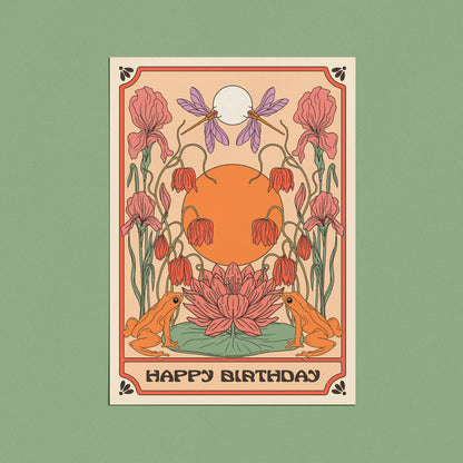 Happy Birthday Card - With cello wrap