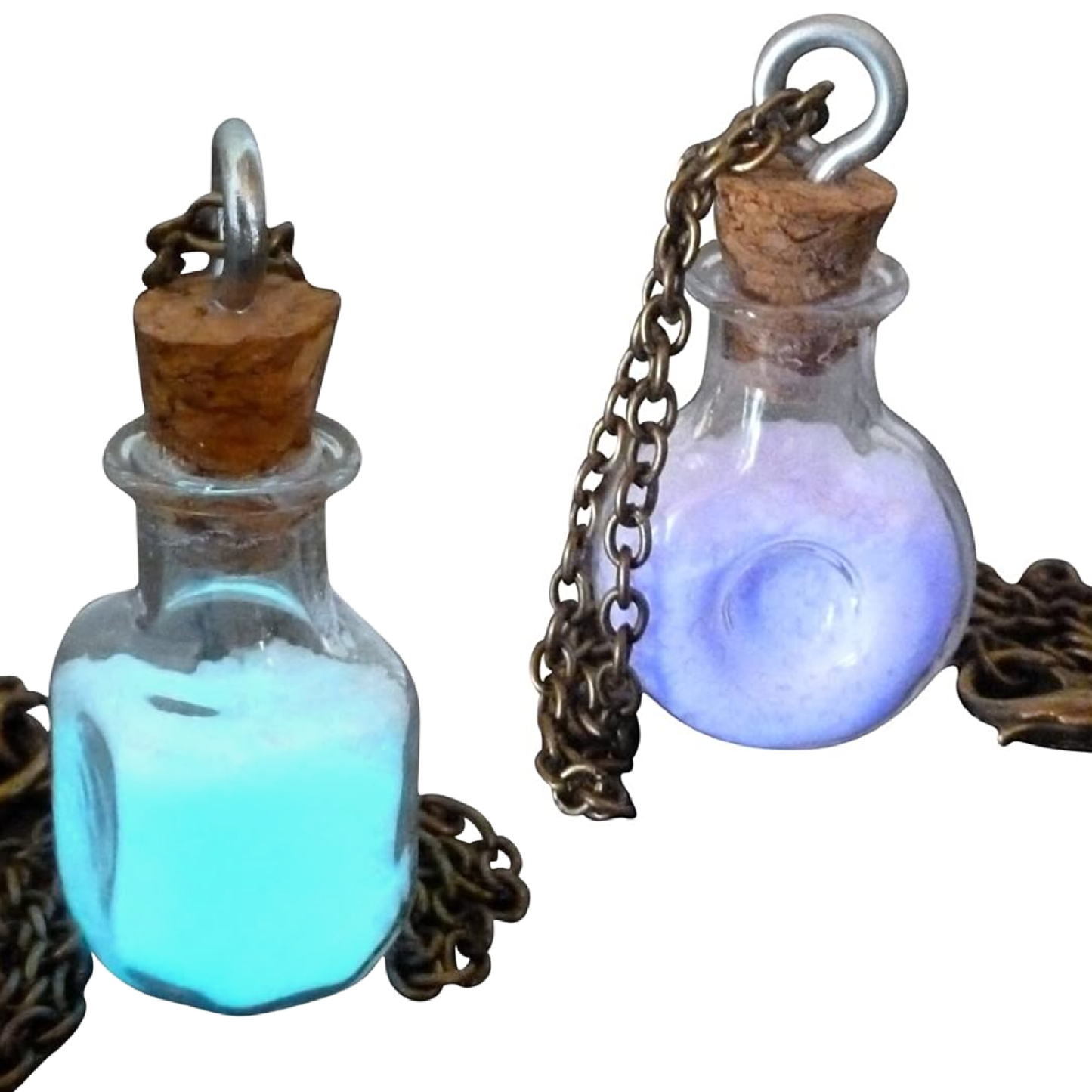 Magical Pixie Dust Bottle Necklace - Glow-in-the-Dark