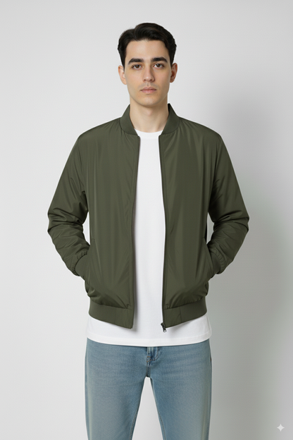 Bomber Jacket Lightweight - Olive