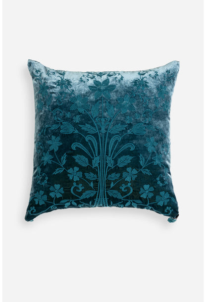 Talitha Velvet Pillow -Peacock