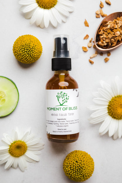 Herbal Facial Toner - Apple Cider Vinegar Blend
