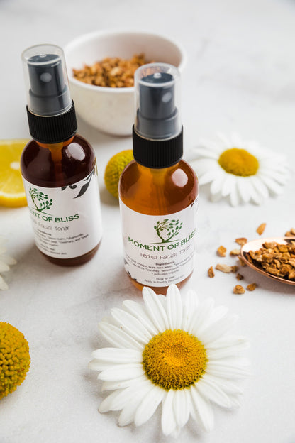 Herbal Facial Toner - Apple Cider Vinegar Blend