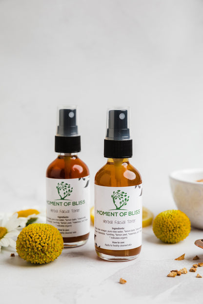 Herbal Facial Toner - Apple Cider Vinegar Blend