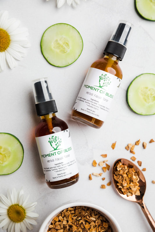 Herbal Facial Toner - Apple Cider Vinegar Blend