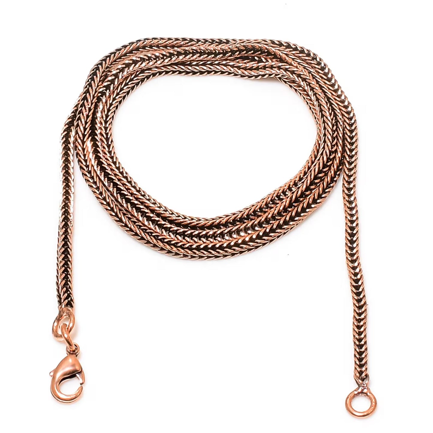 Copper Franco Chain Necklace