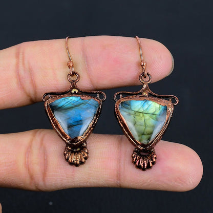 Labradorite Earrings